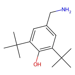 3,5-DI-Tert-butyl-4-hydroxybenzylamine structure