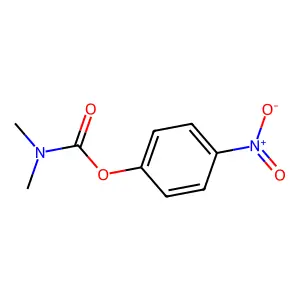 Carbamic acid, N,N-dimethyl-, 4-nitrophenyl ester structure