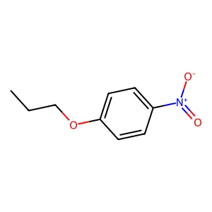 1-Nitro-4-propoxybenzene structure