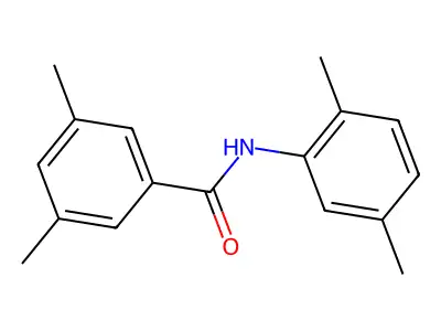 N-(2,5-dimethylphenyl)-3,5-dimethylbenzamide structure