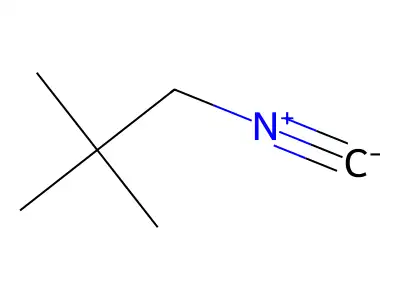 1-Isocyano-2,2-dimethyl-propane structure
