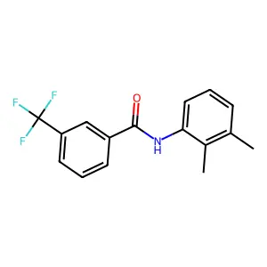 N-(2,3-dimethylphenyl)-3-(trifluoromethyl)benzamide structure