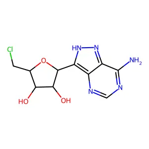 5'-Deoxy-5'-chloroformycin structure