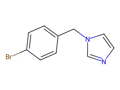 1-(4-Bromobenzyl)-1H-imidazole structure