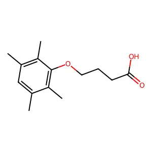 4-(2,3,5,6-四甲基苯氧基)丁酸 structure