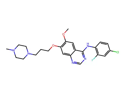 4-Anilinoquinazoline 4 structure