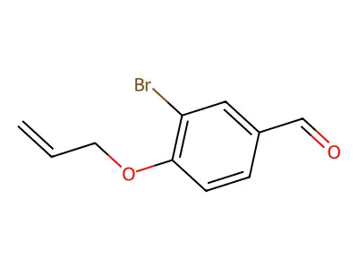 4-(Allyloxy)-3-bromobenzaldehyde structure