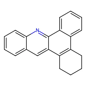 1,2,3,4-Tetrahydrodibenzo[a,c]acridine structure