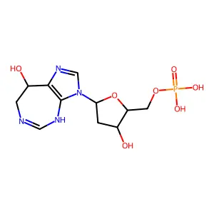 2'-脱氧肋间型霉素5'-磷酸酯 structure