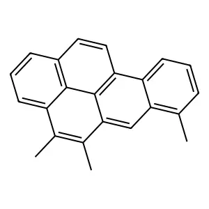 4,5,7-Trimethylbenzo(a)pyrene structure