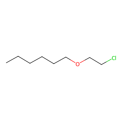 Chloroethyl hexyl ether structure