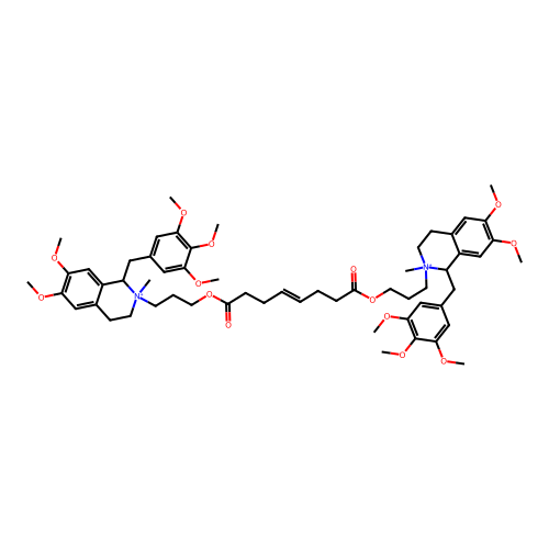 Mivacurium structure