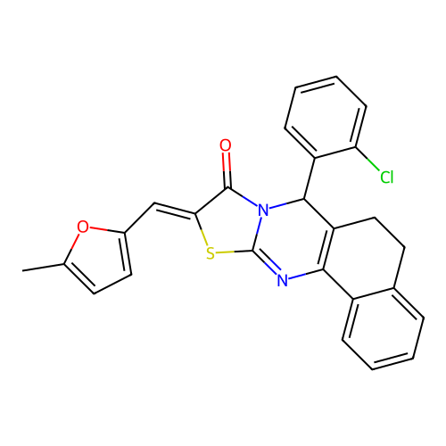 C26H19ClN2O2S structure