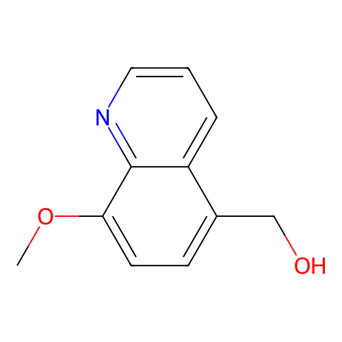 (8-Methoxyquinolin-5-yl)methanol structure