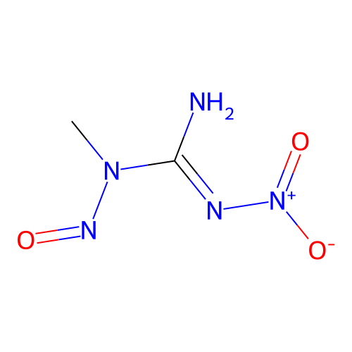 甲基硝基硝基胍 structure