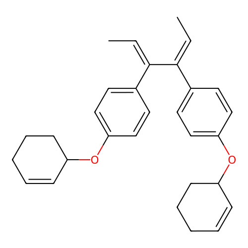 1-cyclohex-2-en-1-yloxy-4-[(2E,4Z)-4-(4-cyclohex-2-en-1-ylox structure