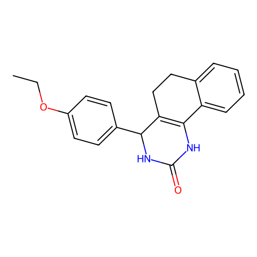 4-(4-Ethoxyphenyl)-3,4,5,6-tetrahydrobenzo[h]quinazolin-2-ol structure