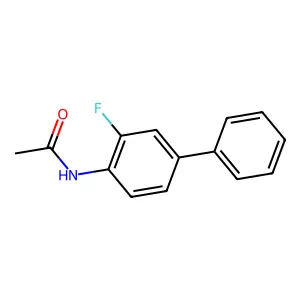 3-Fluoro-4-acetylaminobiphenyl structure