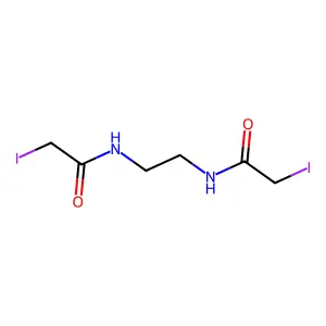 N,N'-1,2-亚乙基双(2-碘乙酰胺) structure