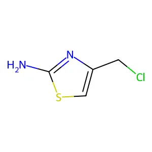 4-Chloromethylthiazol-2-ylamine structure