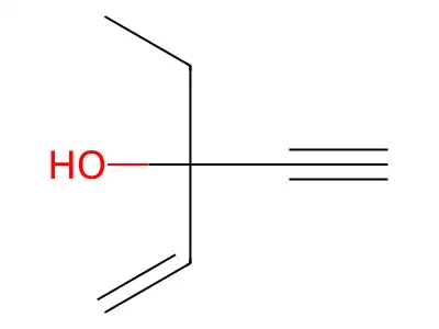 1-Penten-4-yn-3-ol, 3-ethyl- structure