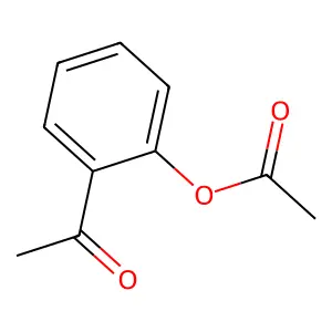 2-Acetylphenyl acetate structure