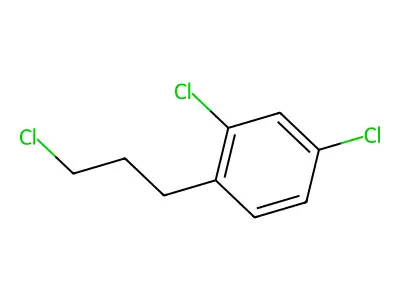 2,4-Dichloro-1-(3-chloropropyl)benzene structure