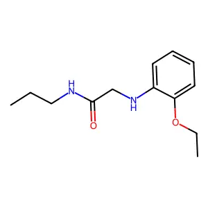 2-((2-乙氧基苯基)氨基)-N-丙基乙酰胺 structure