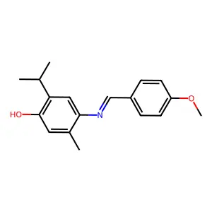 Tetradecyl hexanoate structure