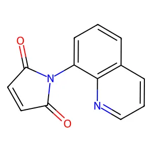 1-(Quinolin-8-yl)-1h-pyrrole-2,5-dione structure
