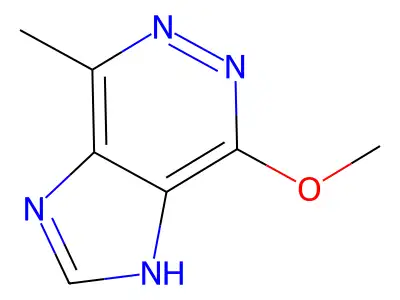 7-Methoxy-4-methyl-1H-imidazo[4,5-d]pyridazine structure