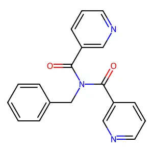 N-Benzyldinicotinoylamine structure