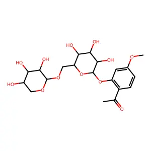 Paeonolide structure