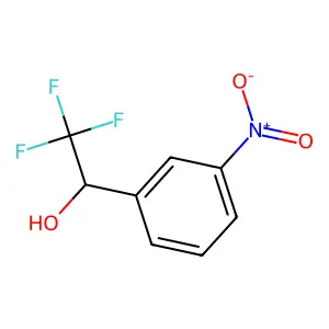 (1S)-2,2,2-trifluoro-1-(3-nitrophenyl)ethanol structure