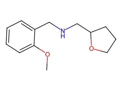 [(2-Methoxyphenyl)methyl][(oxolan-2-yl)methyl]amine structure