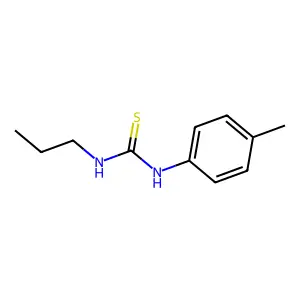 1-(4-Methylphenyl)-3-propylthiourea structure