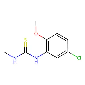 1-(5-Chloro-2-methoxyphenyl)-3-methylthiourea structure