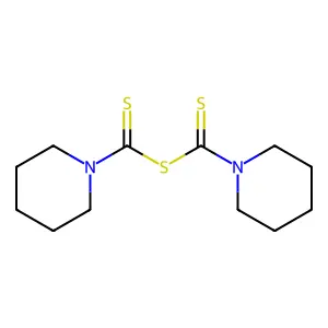 Piperidine-1-dithiocarboxylic acid, anhydrosulphide structure