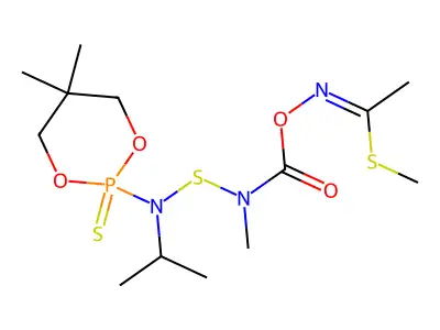 C13H26N3O4PS3 structure