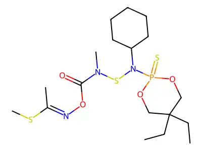 CAS 72542-60-0 - C18H34N3O4PS3 structure