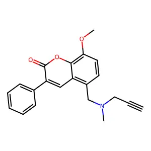 Pargyropyranone structure