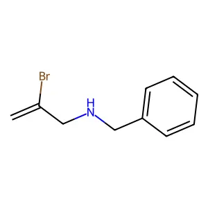 N-(2-溴-2-丙烯-1-基)苄胺 structure