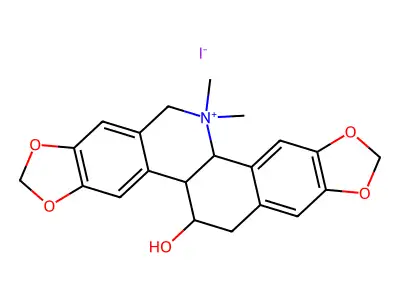 Chelidoninium, 5-methyl-, iodide structure