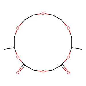 8,18-Dimethyl-1,4,7,10,13,16-hexaoxacyclooctadecane-2,6-dione structure