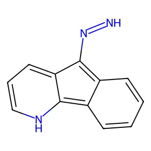 5H-Indeno[1,2-b]pyridin-5-one, hydrazone structure