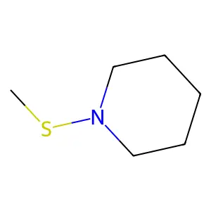 N-methyl-mercaptopiperidine structure