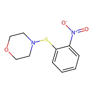 4-[(2-Nitrophenyl)sulfanyl]morpholine structure
