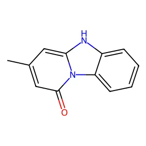 3-Methylpyrido[1,2-a]benzimidazol-1(5H)-one structure