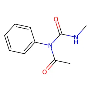 N-((甲氨基)羰基)-N-苯基乙酰胺 structure