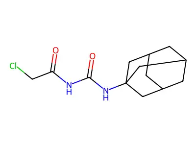 1-(Adamantan-1-yl)-3-(2-chloroacetyl)urea structure